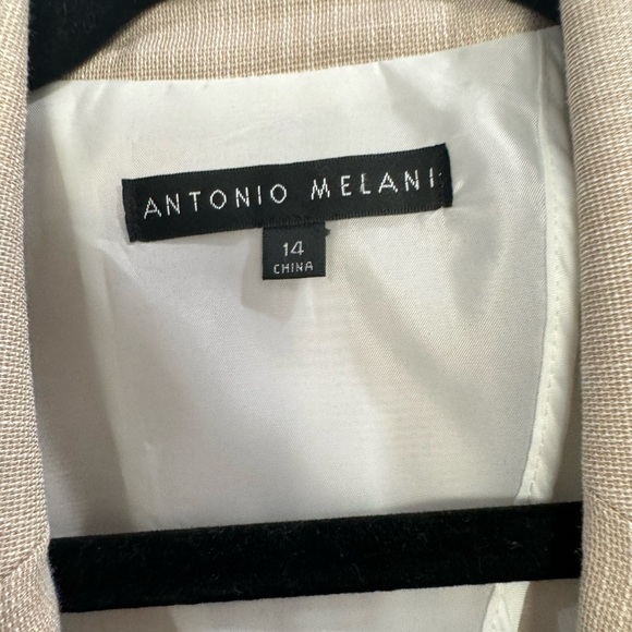 Taupe Antonio Melani blazer 14 - Picture 3 of 4